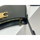 CELINE | TILLY Medium Black Cowhide Leather Handbag, Cowhide Leather, Sheepskin Lining