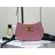 CELINE | TILLY Medium Pink Cowhide Leather Handbag, Cowhide Leather, Sheepskin Lining