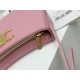 CELINE | TILLY Medium Pink Cowhide Leather Handbag, Cowhide Leather, Sheepskin Lining