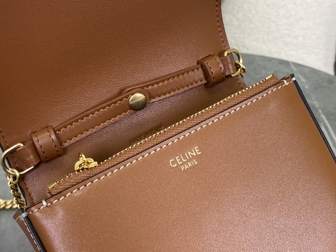 CELINE | Crossbody Chain Wallet