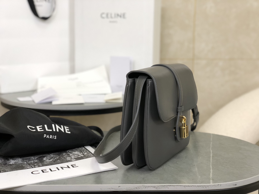 CELINE | TABOU Bag, Lock Full Leather Bag