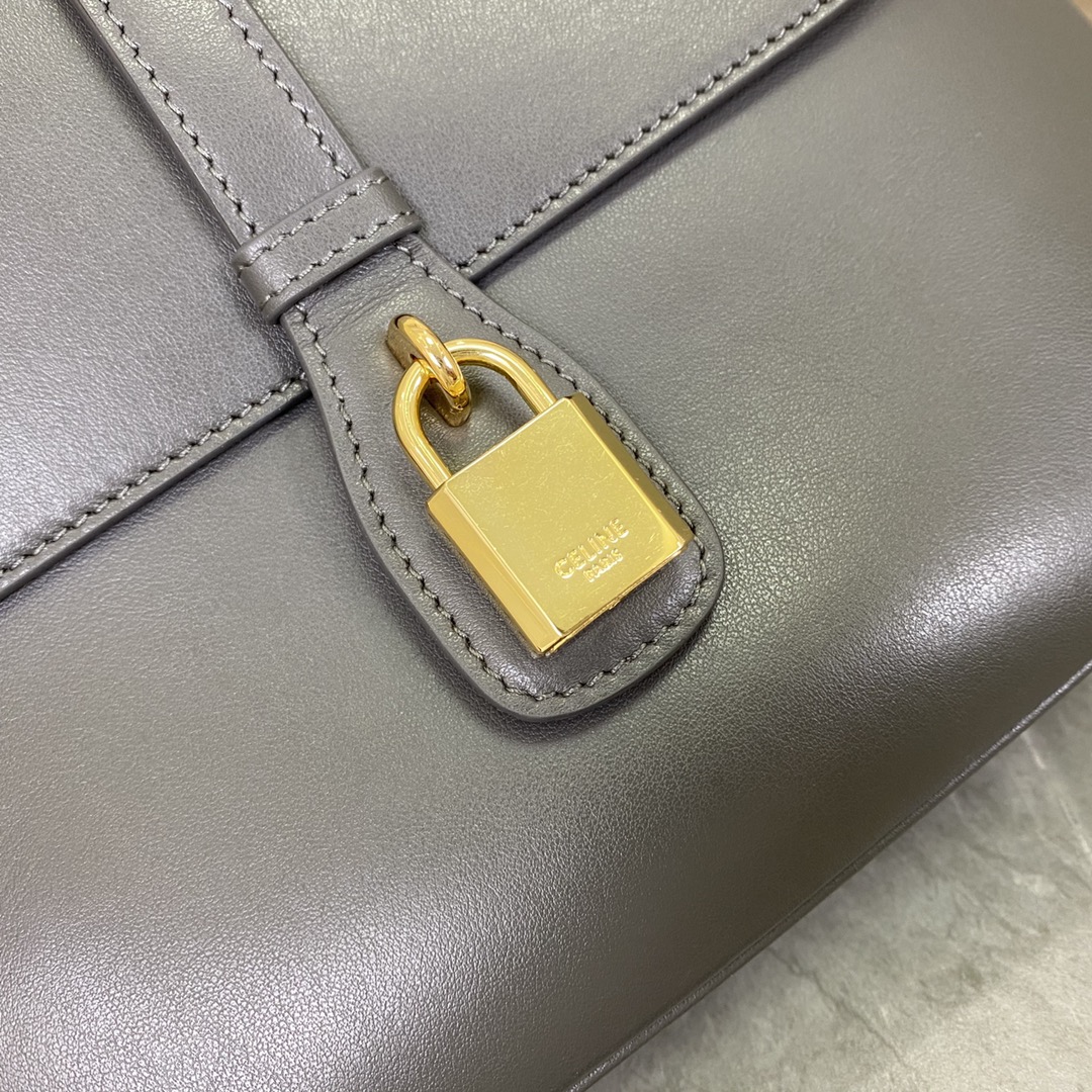 CELINE | TABOU Bag, Lock Full Leather Bag