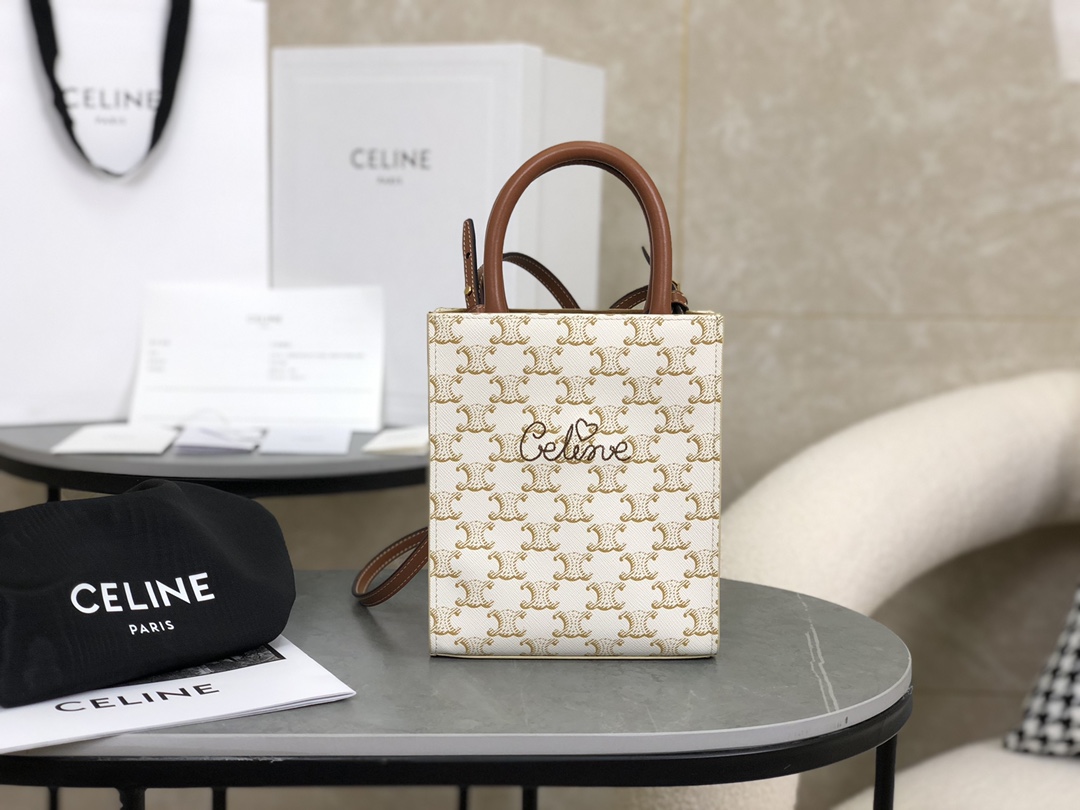 CELINE | Mini Tote Embroidered Edition