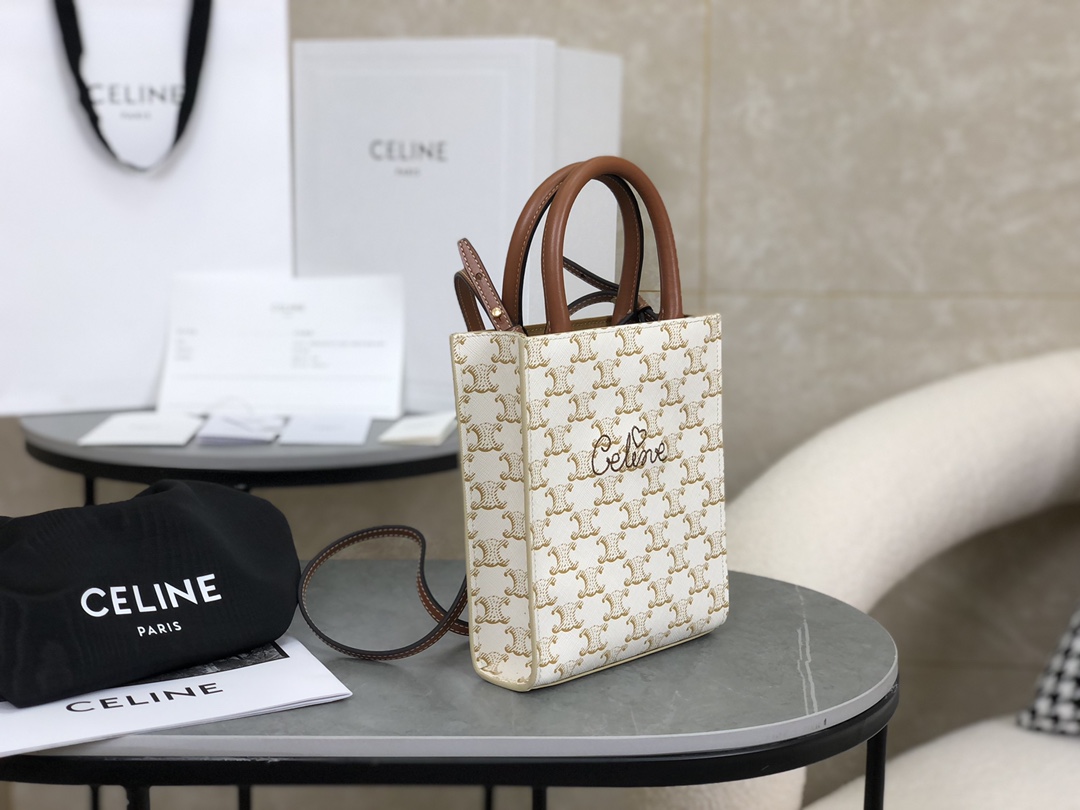 CELINE | Mini Tote Embroidered Edition