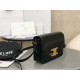 CELINE | Triomphe Black and Gold Box Small