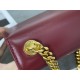 CELINE | Leather Chain Saddle Bag