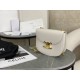 CELINE | Leather Chain Saddle Bag