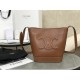 CELINE | CUIR TRIOMPHE Full Leather Small Barrel, Imported Original Cowhide Material