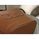 CELINE | CUIR TRIOMPHE Full Leather Small Barrel, Imported Original Cowhide Material