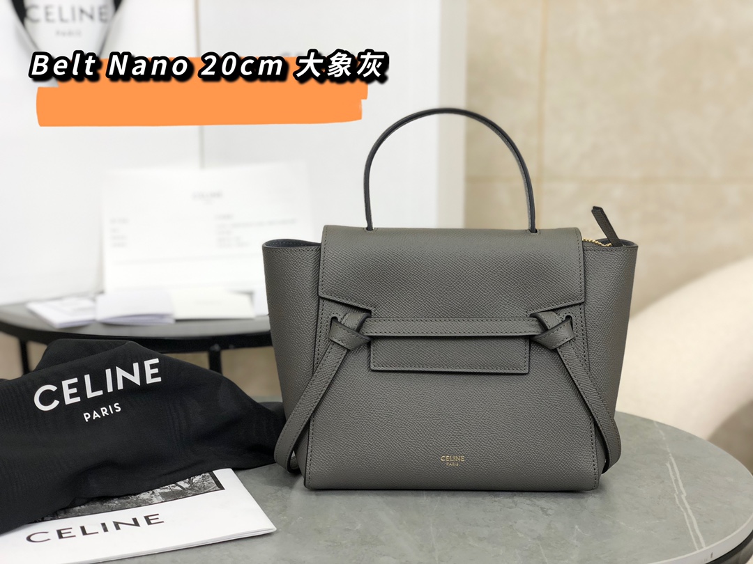 CELINE | Belt Nano, Super Classic Catfish Bag