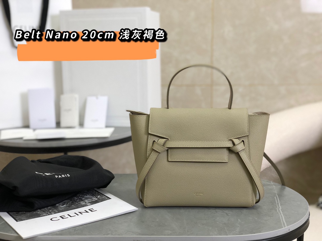 CELINE | Belt Nano, Super Classic Catfish Bag