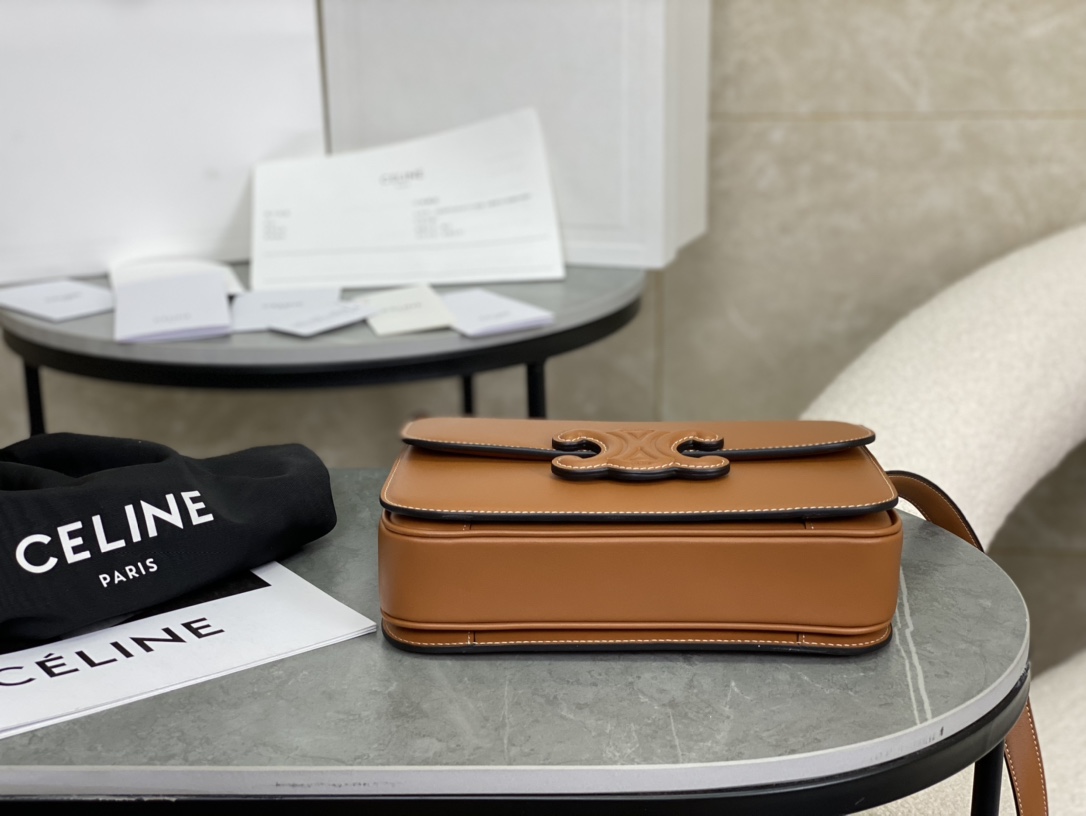 CELINE | Embossed Medium Brown Box