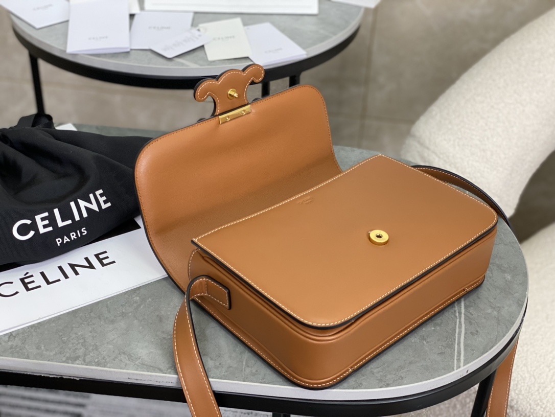 CELINE | Embossed Medium Brown Box