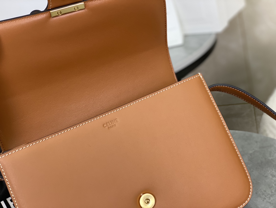 CELINE | Embossed Medium Brown Box