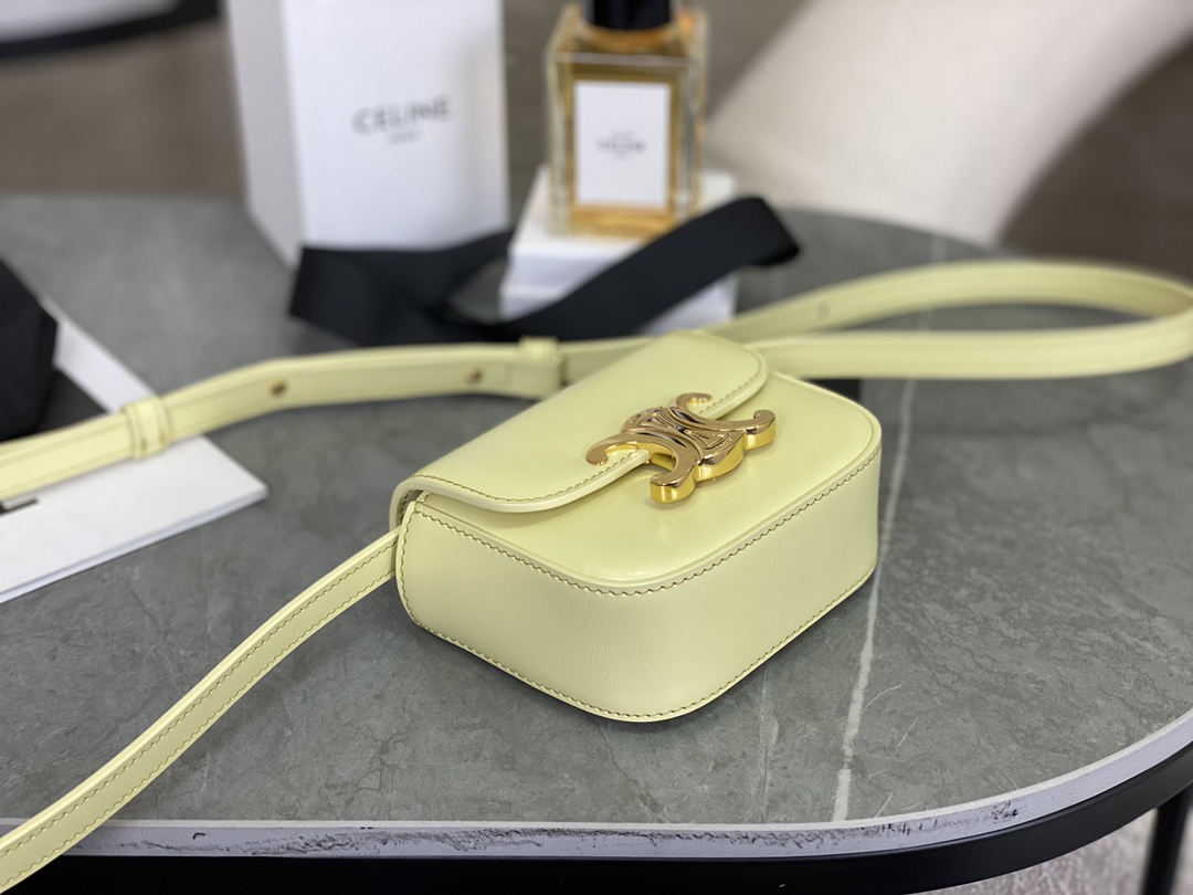 CELINE | TRIOMPHE MINI Chick Yellow 