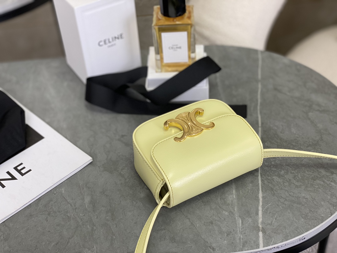 CELINE | TRIOMPHE MINI Chick Yellow 