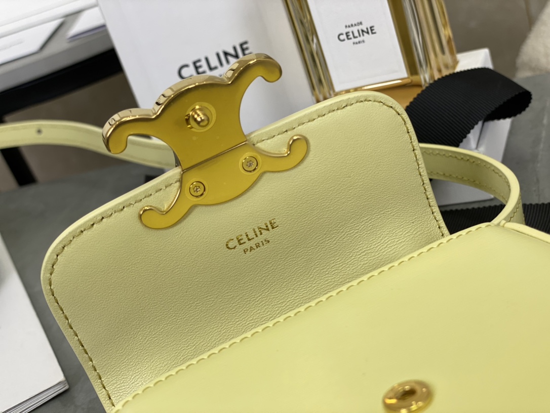 CELINE | TRIOMPHE MINI Chick Yellow 