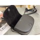 CELINE | FOLCO CUIR Full Leather Small Saddle Bag, Imported Original Cowhide Material