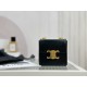 CELINE | TRIOMPHE Mini Box, Glossy Cowhide Leather Handbag