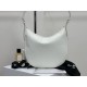 CELINE | Heloise Soft Moonlight White Leather Handbag, Cowhide Leather, Suede Lining  