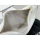 CELINE | Heloise Soft Moonlight White Leather Handbag, Cowhide Leather, Suede Lining  