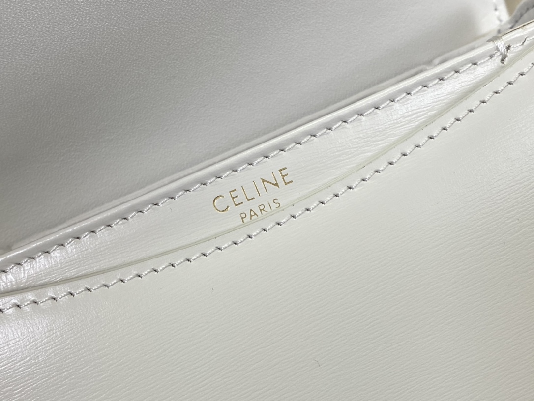 CELINE | Leather Mini Saddle Bag  