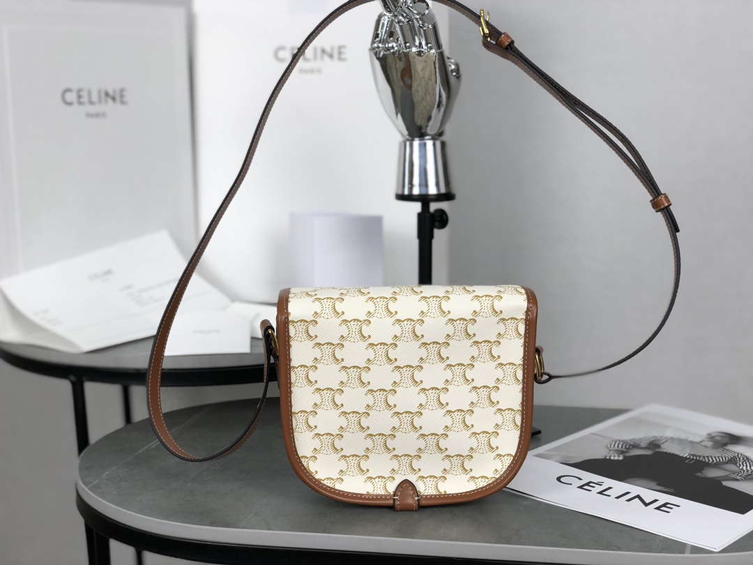 CELINE | FOLCO TRIOMPHE Saddle Bag  