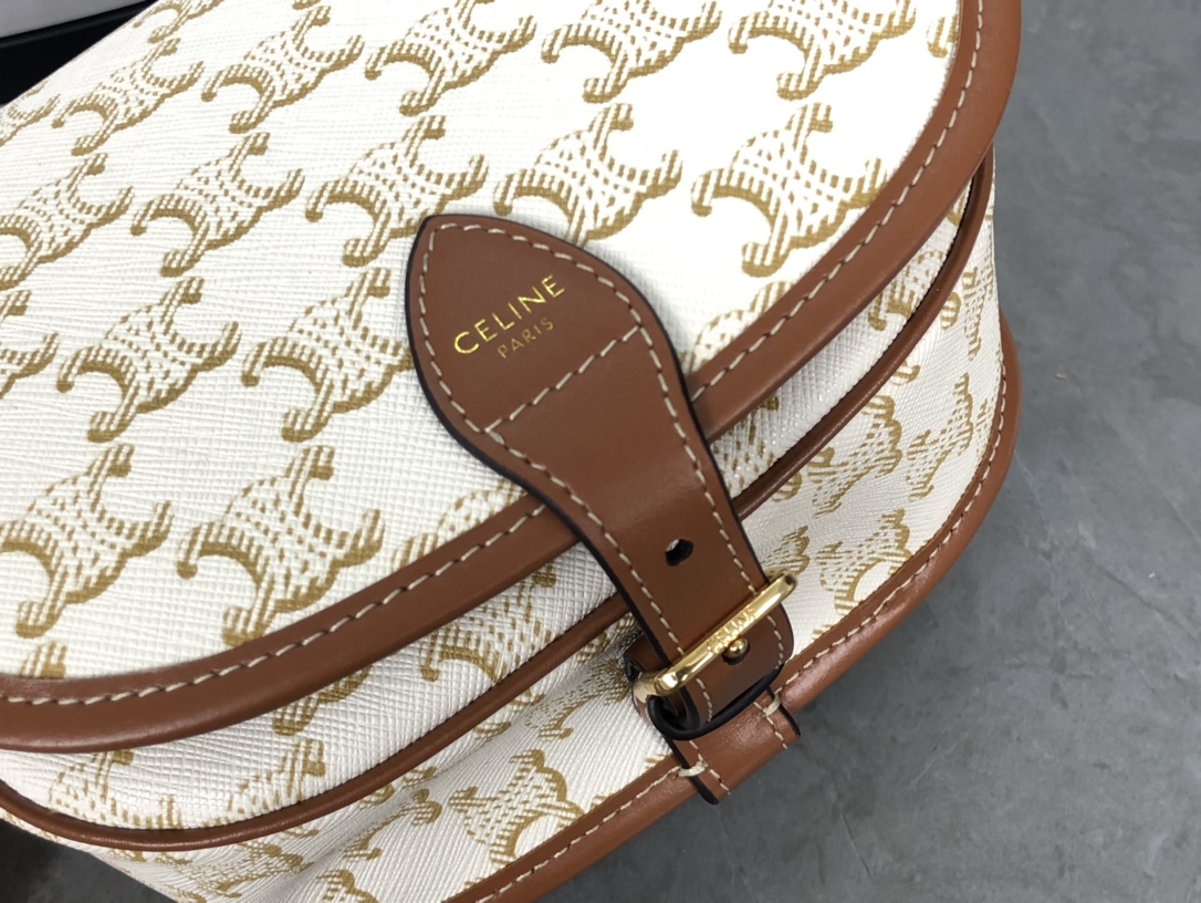 CELINE | FOLCO TRIOMPHE Saddle Bag  