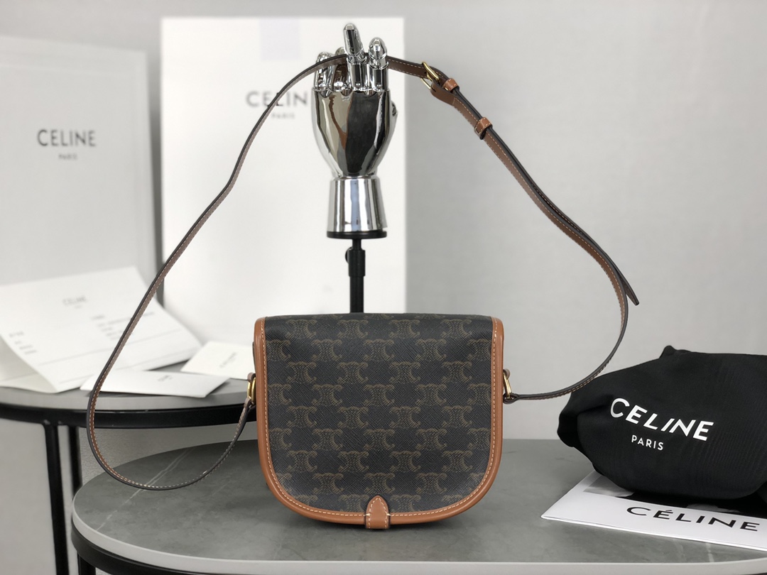 CELINE | FOLCO TRIOMPHE Saddle Bag  