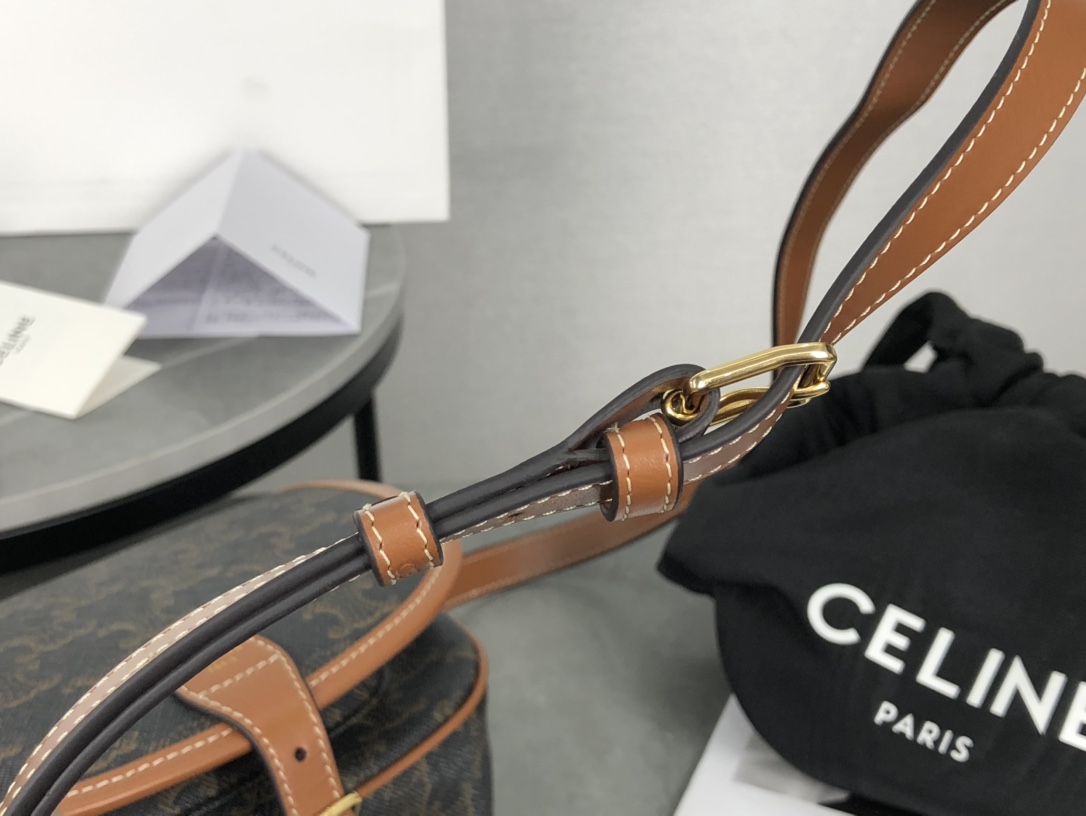 CELINE | FOLCO TRIOMPHE Saddle Bag  