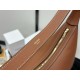 CELINE | Heloise Soft Brown Leather Handbag, Cowhide Leather, Suede Lining