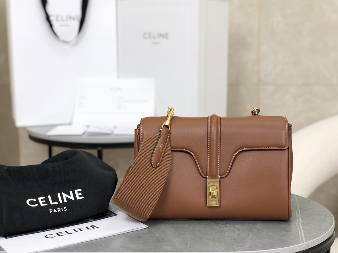 CELINE | TEEN SOFT 16, Small Calfskin Bag  