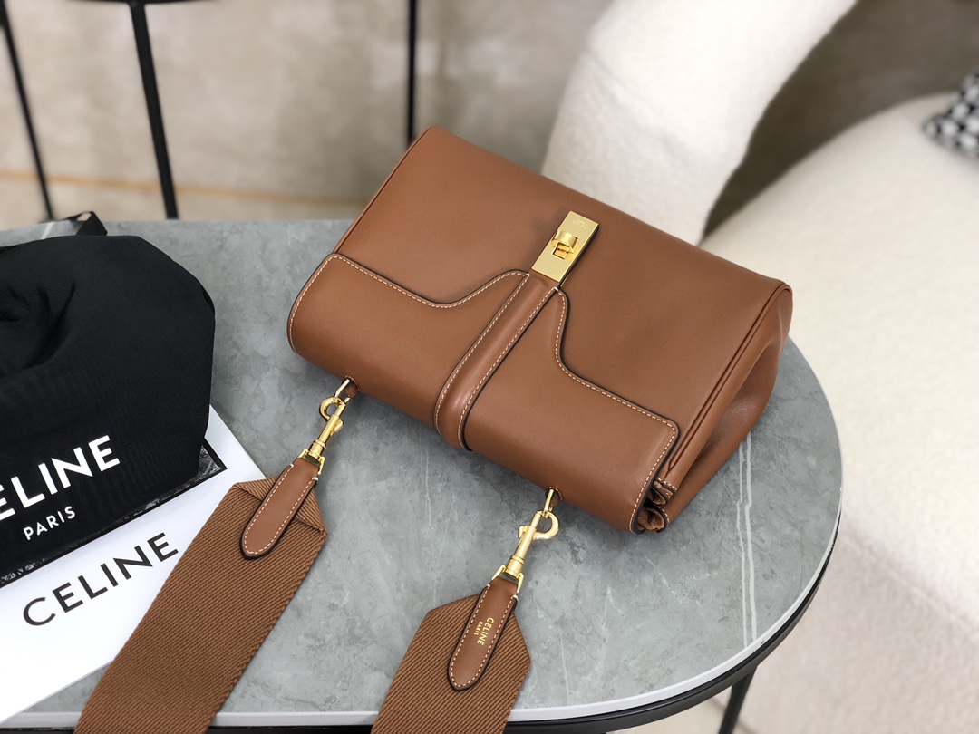 CELINE | TEEN SOFT 16, Small Calfskin Bag  