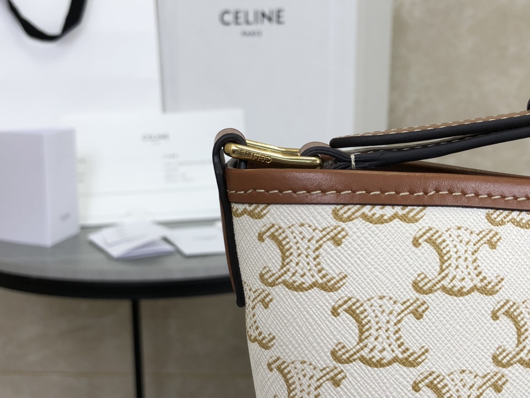 CELINE | Triomphe Small Bucket Bag  