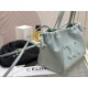 CELINE New Leather Drawstring Bag, Small Size, Soft Cowhide Material, Suede Cowhide Lining  