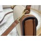 Celine Mini Saddle Bag, Canvas and Leather Patchwork  