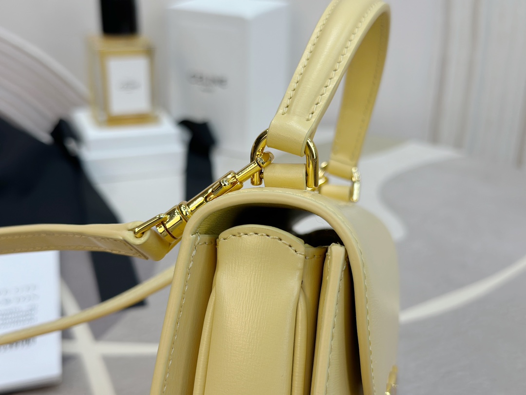 CELINE | Leather Mini Saddle Bag  