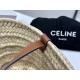 TEEN TRIOMPHE CELINE CLASSIC Palm Leaf Leather Tote Small  