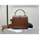 CELINE | 16 Mini Satin Finish Leather Handbag, Calfskin Leather Lining  