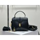 CELINE | 16 Mini Satin Finish Leather Handbag, Calfskin Leather Lining  