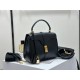 CELINE | 16 Mini Satin Finish Leather Handbag, Calfskin Leather Lining  