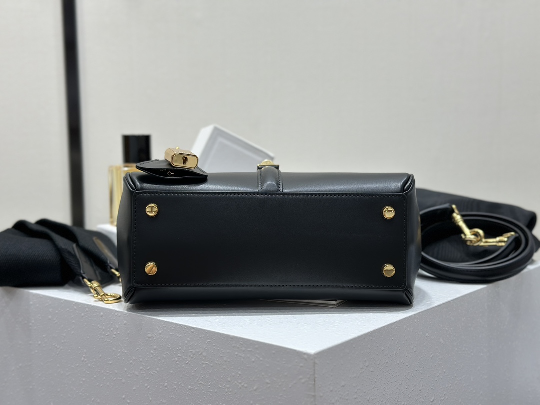 CELINE | 16 Mini Satin Finish Leather Handbag, Calfskin Leather Lining  