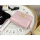 Celine Triomphe Pink Box Medium Series, Calfskin Leather, Lined with Small Sheepskin  