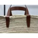 CELINE Teen Classic Palm Leaf Leather Tote Medium, Woven Handbag  