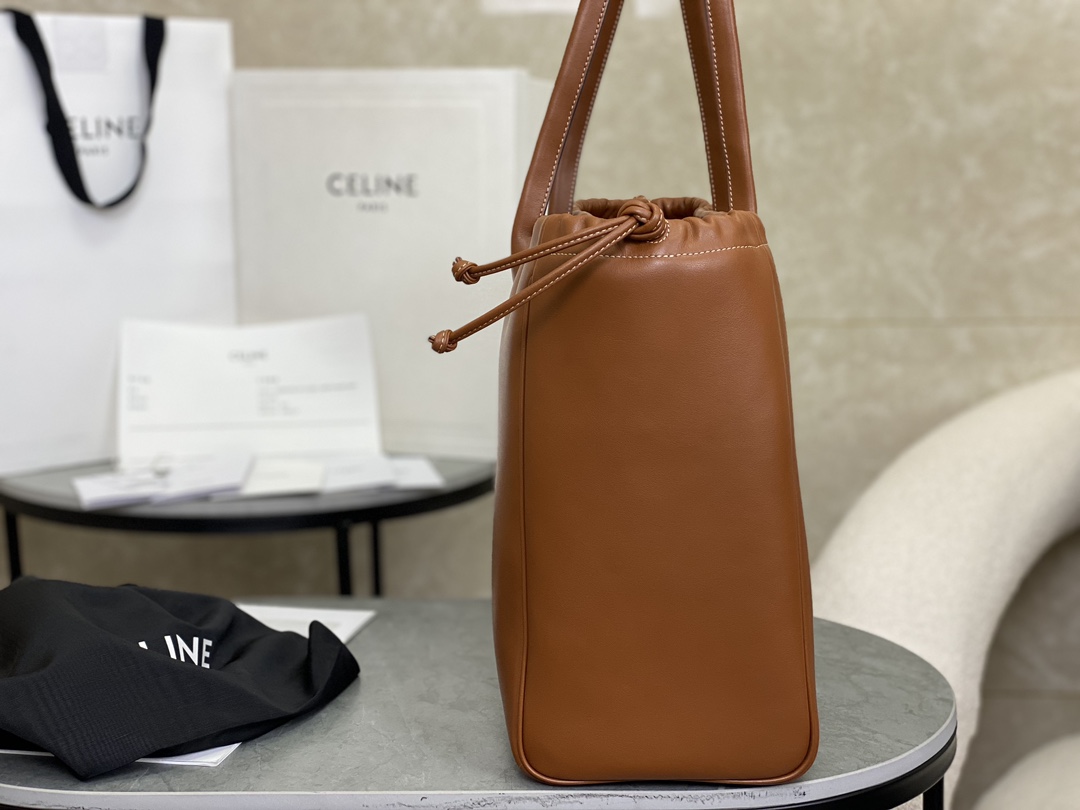 CELINE New Canvas Drawstring Bag  