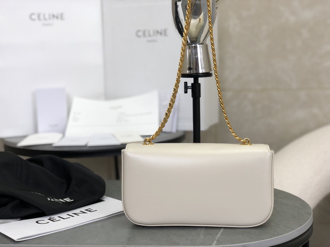 Celine Triomphe Chain Shoulder Bag  