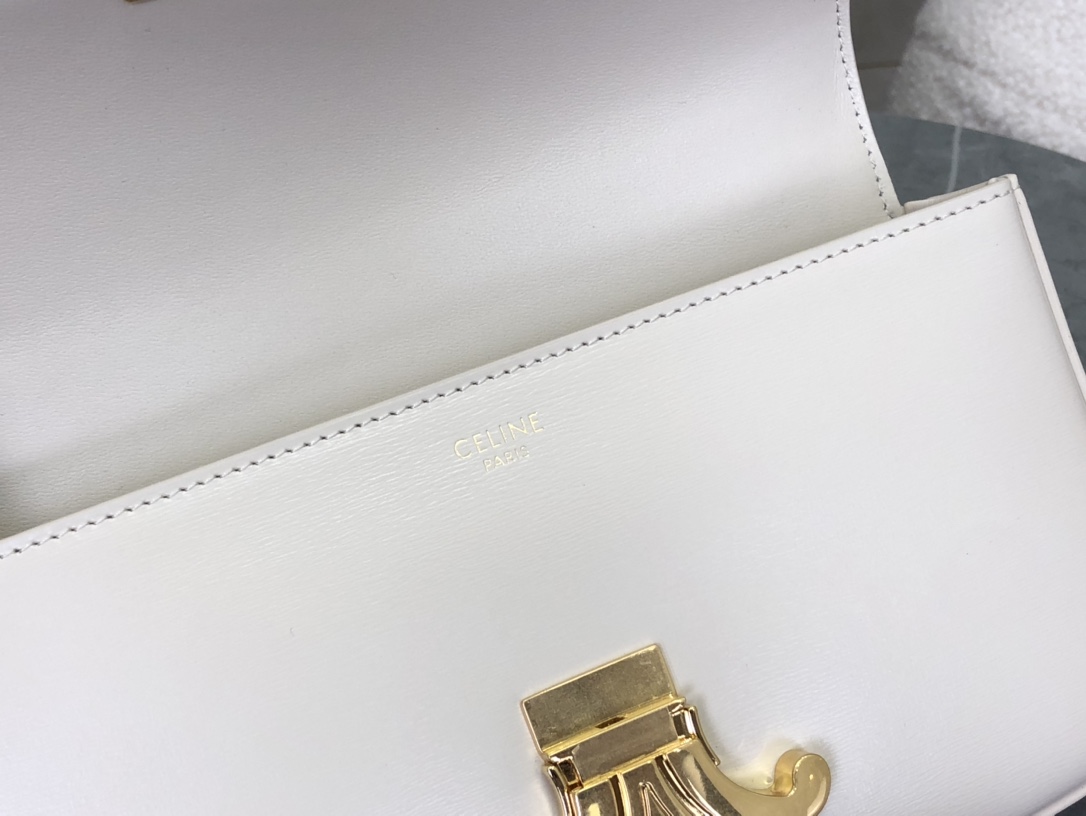 Celine Triomphe Chain Shoulder Bag  