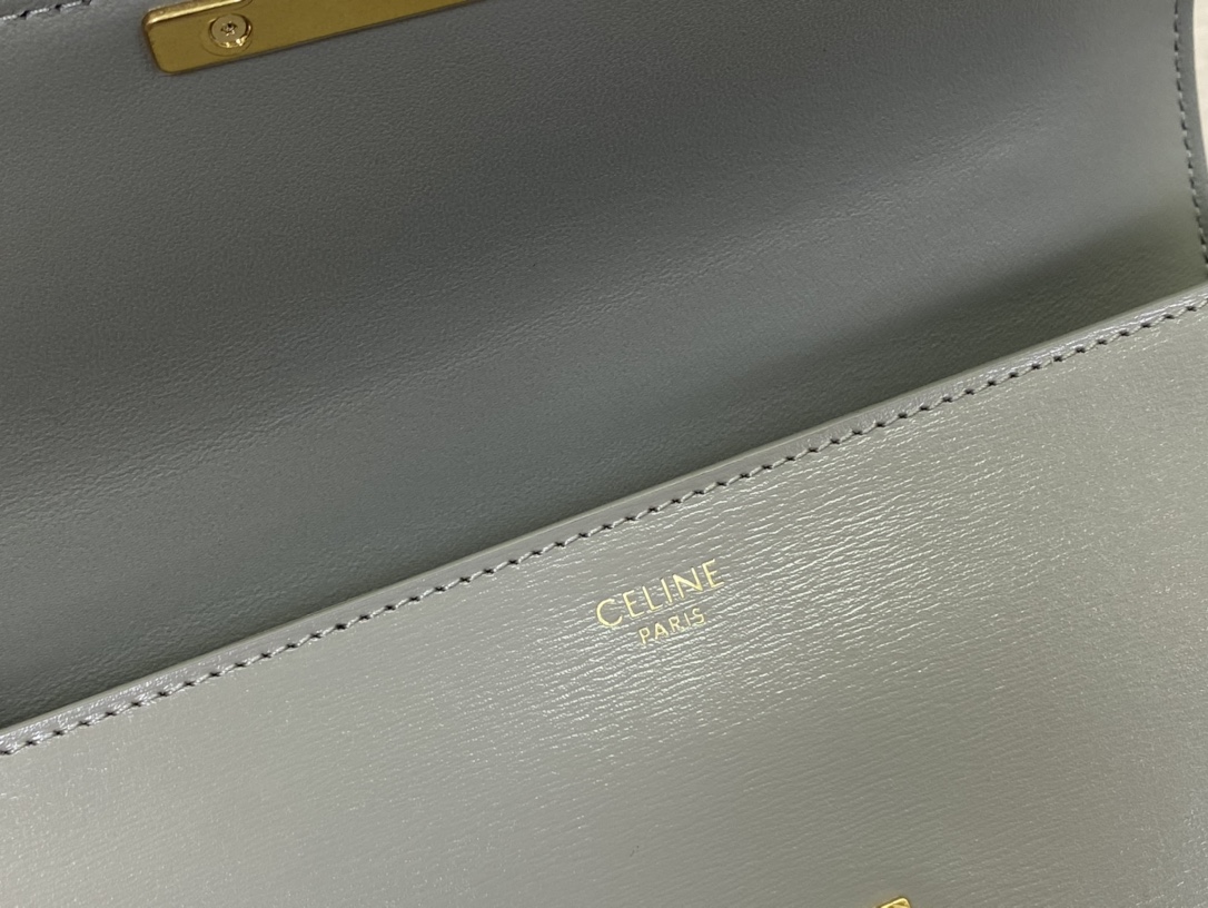 Celine Triomphe Chain Shoulder Bag  