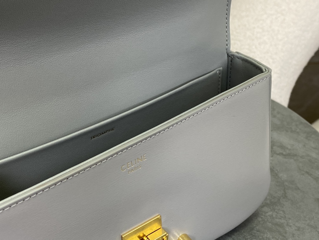 Celine Triomphe Chain Shoulder Bag  