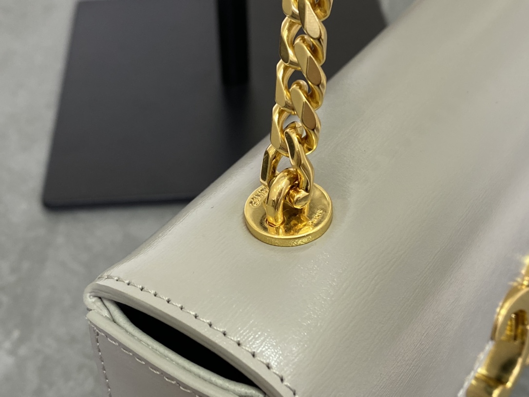 Celine Triomphe Chain Shoulder Bag  